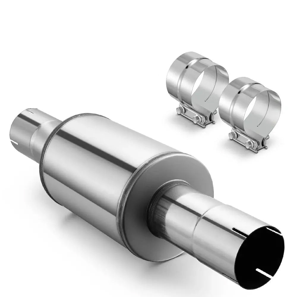 4''/5'' Stainless Steel Diesel Muffler For Dodge Ram Diesel Duramax Powerstroke |SPELAB