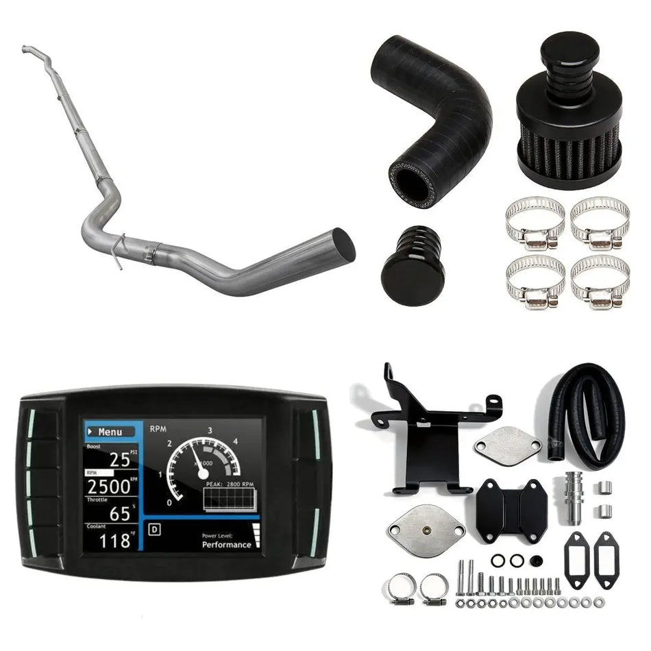 2010-2012 Cummins 6.7L All-in-One Delete Kit: DPF, EGR, DEF, CCV & Tuner DieselPerf