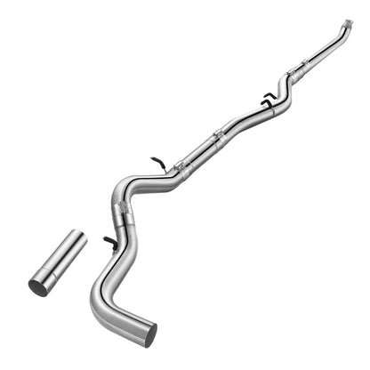 4"/5" 2007-2010 LMM  6.6L Duramax DPF Delete Race Pipe | SPELAB
