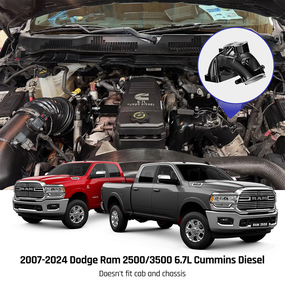 Intake Horn/Manifold Grid Heater for 2007-2024 Dodge Ram 2500/3500 6.7 Diesel