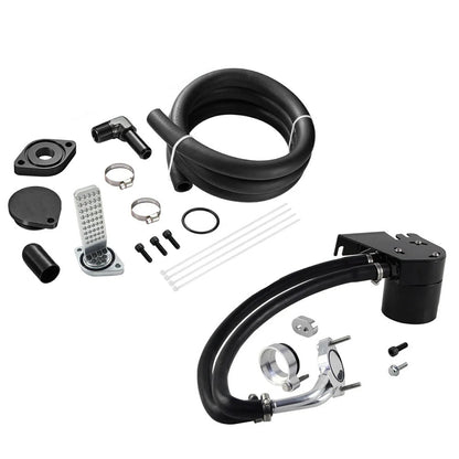 CCV Reroute/Delete Kit 2011-2025 Ford 6.7 Powerstroke F250 F350 F450 w/Catch Can