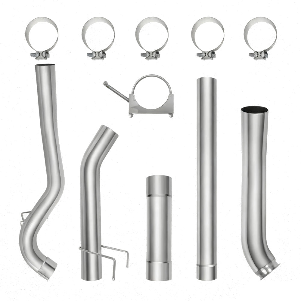 For 4"/5" DPF Delete Exhaust 2011-2018 Dodge Ram 6.7L Diesel Cab & Chassis