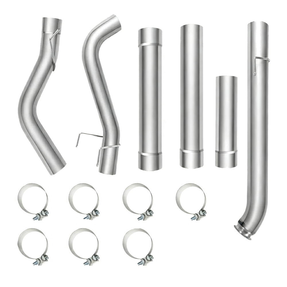 For 4"/5'' DPF Delete Race Pipe 2019+ Dodge Ram 2500/3500 6.7L Diesel