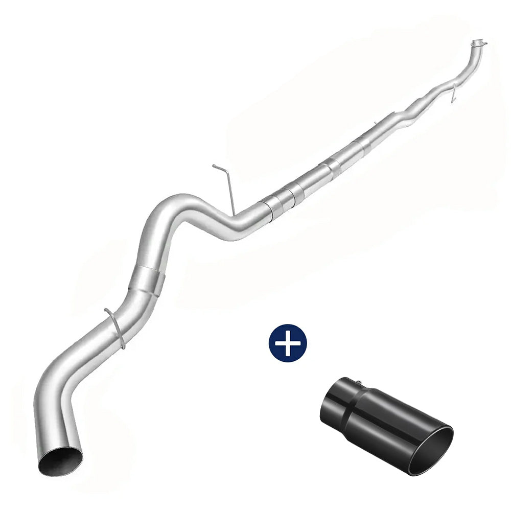4"/5" 2015.5-2016 LML 6.6 Duramax DPF Delete Race Pipe Exhaust Chevy GMC | SPELAB