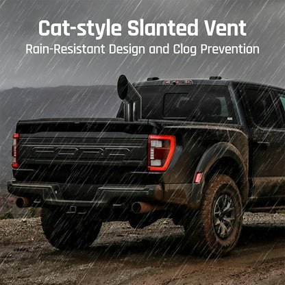 4"/5"Inlet 7"/8"Outlet 36"Tall Exhaust Stack Tip for Pickup