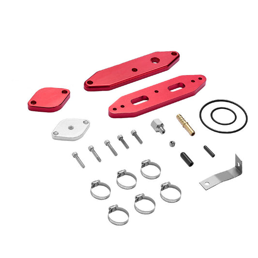 2011-2025 Ford 6.7L Powerstroke Diesel EGR Delete Kit w/Coolant Bypass Black