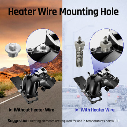 Intake Horn/Manifold Grid Heater for 2007-2024 Dodge Ram 2500/3500 6.7 Diesel