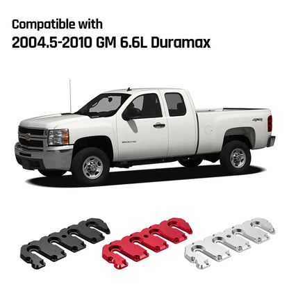 Billet Aluminum Valve Cover for 2004.5–2010 GM 6.6L Duramax