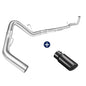 4" Downpipe-Back 2017-2019 L5P 6.6 Duramax DPF Delete Race Pipe（Free Exhaust Tips）