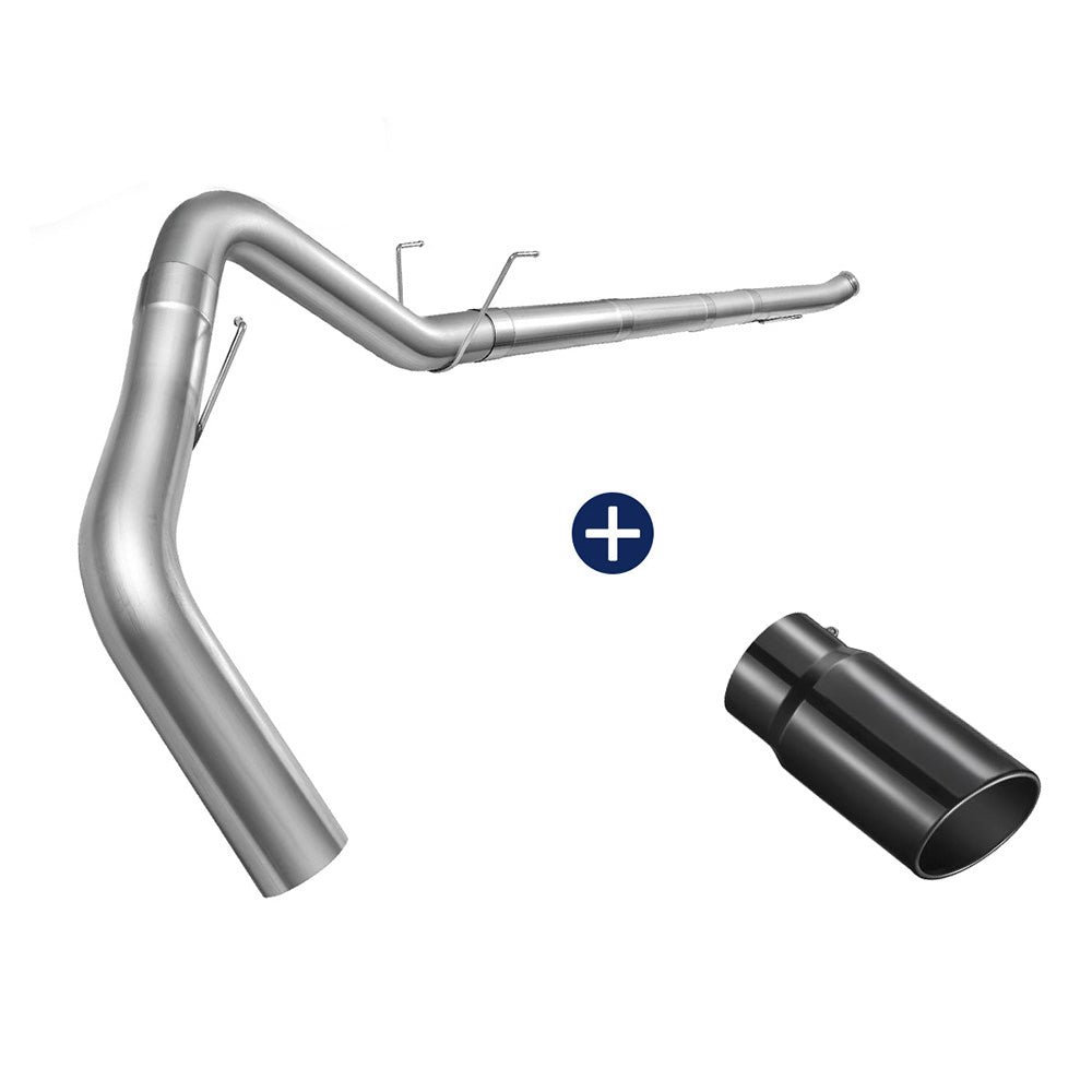 For 4"/5'' DPF Delete Race Pipe 2019+ Dodge Ram 2500/3500 6.7L Diesel