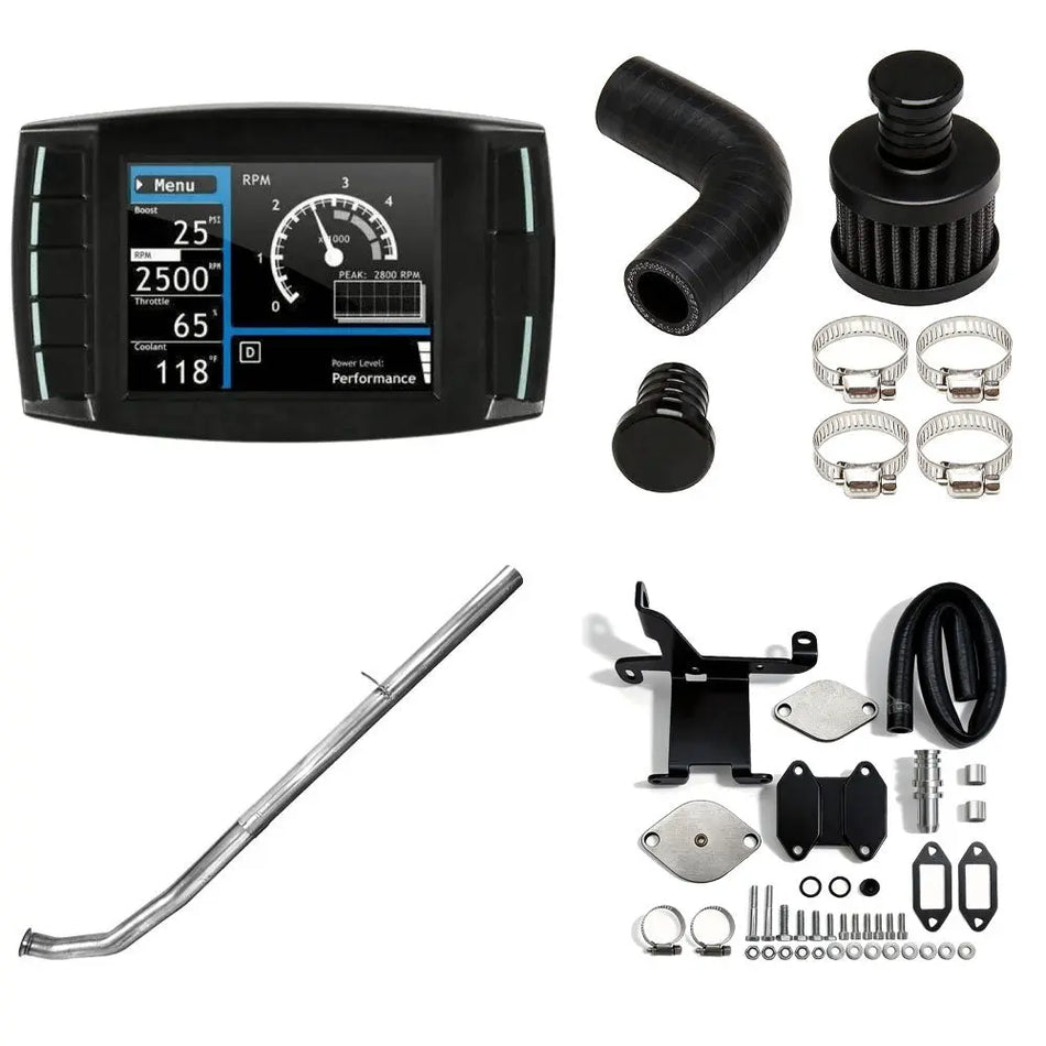 2010-2012 Cummins 6.7L All-in-One Delete Kit: DPF, EGR, DEF, CCV & Tuner DieselPerf