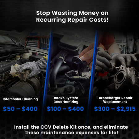 2017-2025 6.6L GM Duramax LML CCV Reroute Delete Kit DieselPerf