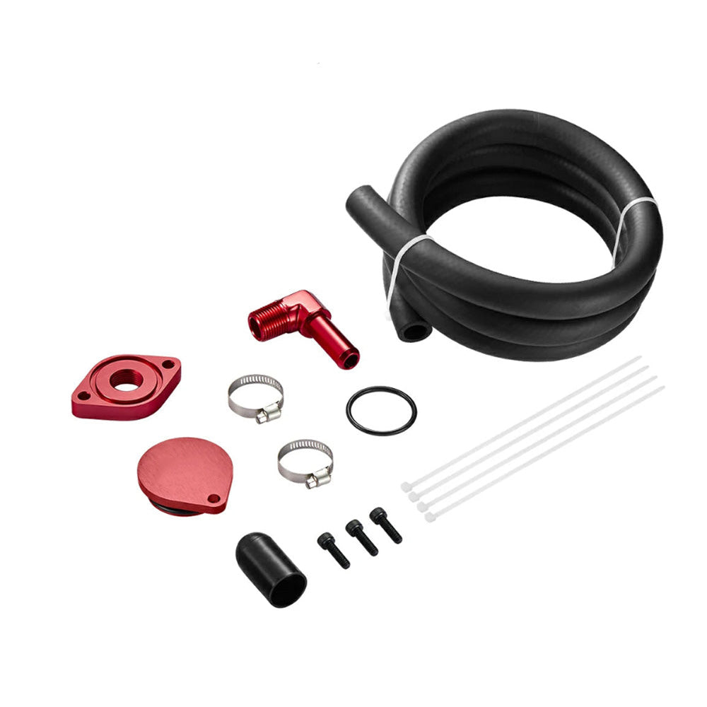 CCV Reroute/Delete Kit 2011-2025 Ford 6.7 Powerstroke F250 F350 F450 w/Catch Can