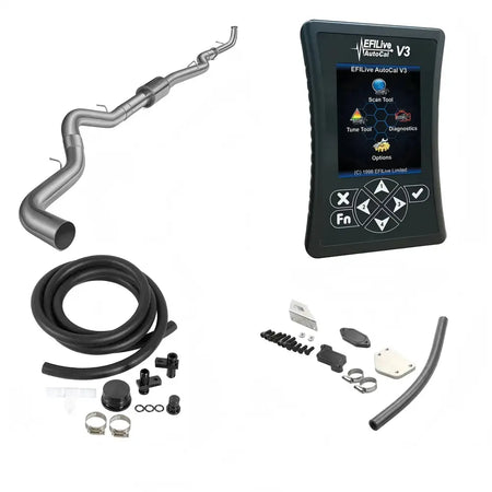 2004.5-2005 Duramax LLY 6.6L All-in-One Delete Kit: EGR, CCV & Tuner DieselPerf