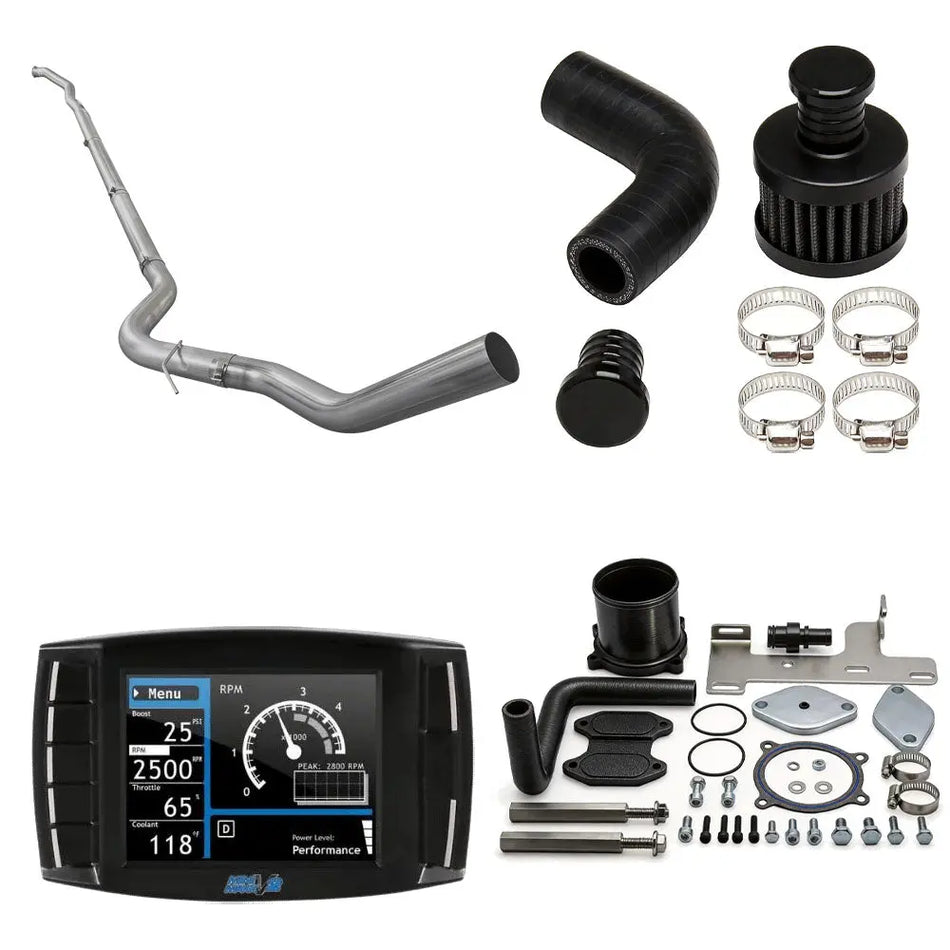 2010-2012 Ram 6.7L Cummins All-in-One Delete: DPF/EGR/DEF + CCV Reroute & Tuner DieselPerf