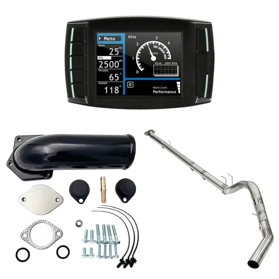 2008-2010 PowerStroke 6.4L All-in-One Delete Kit: DPF, EGR & Tuner DieselPerf