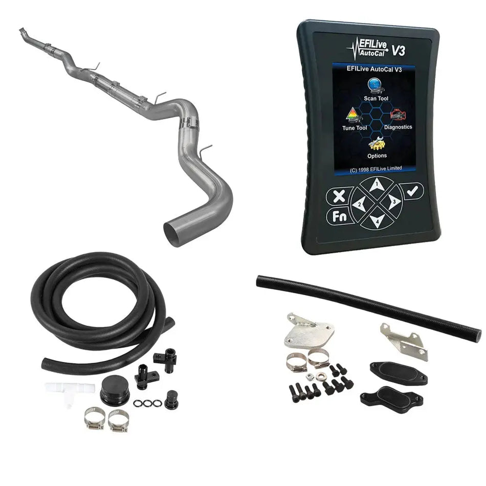 2006-2007 GM 6.6L Duramax LBZ Kit: EGR Delete, CCV Reroute & Tuner DieselPerf