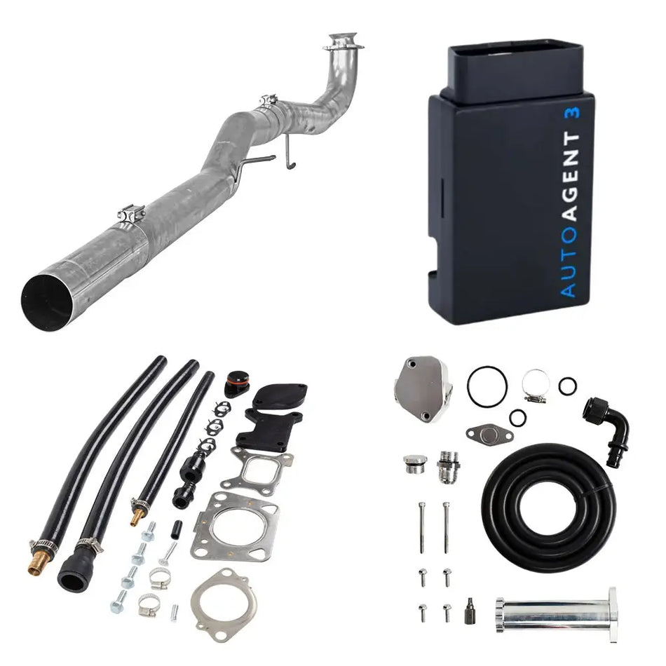 2017-2019 Chevy/GMC 6.6L Duramax L5P All-in-One Delete Kit: DPF, EGR, DEF & Tuner DieselPerf