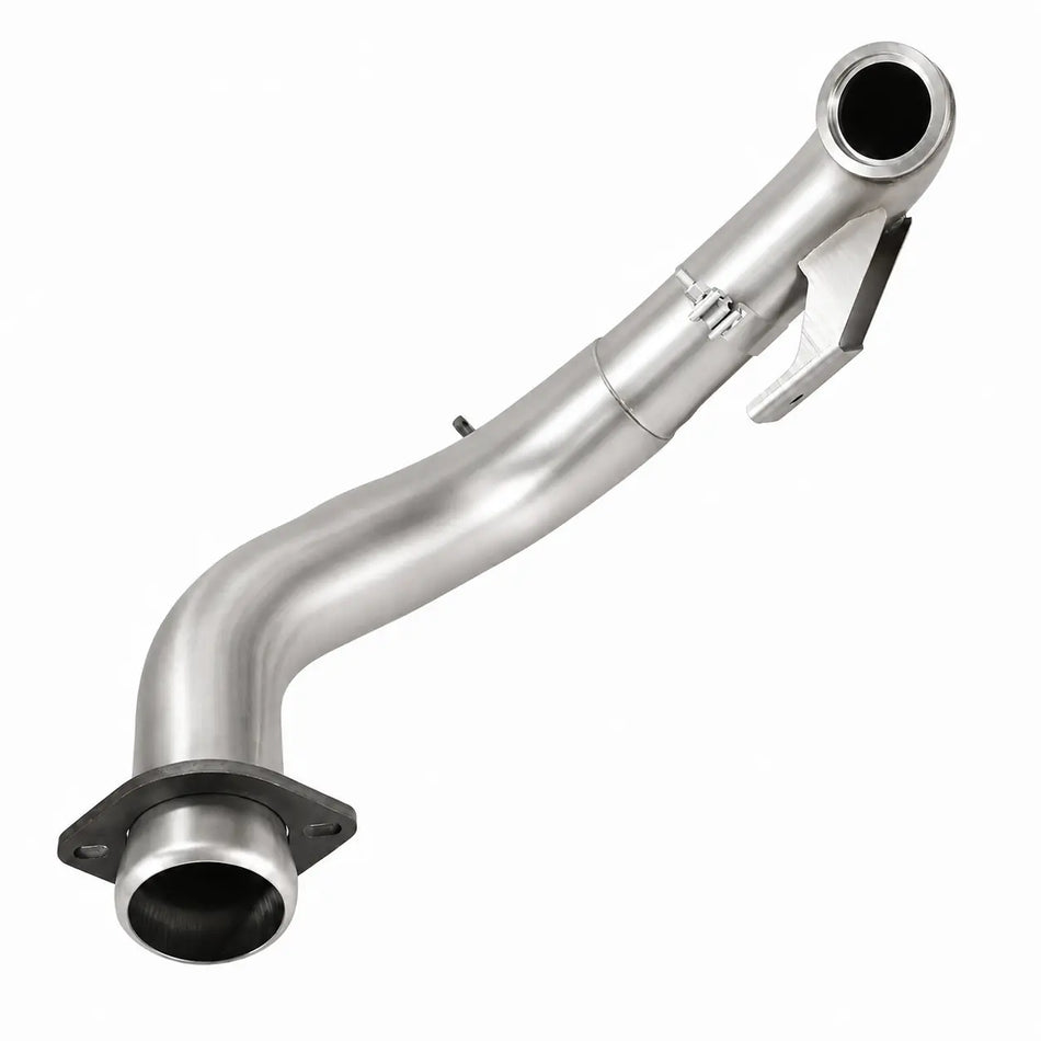 2015-2019 6.7L Ford Powerstroke 4" Downpipe Exhaust DieselPerf