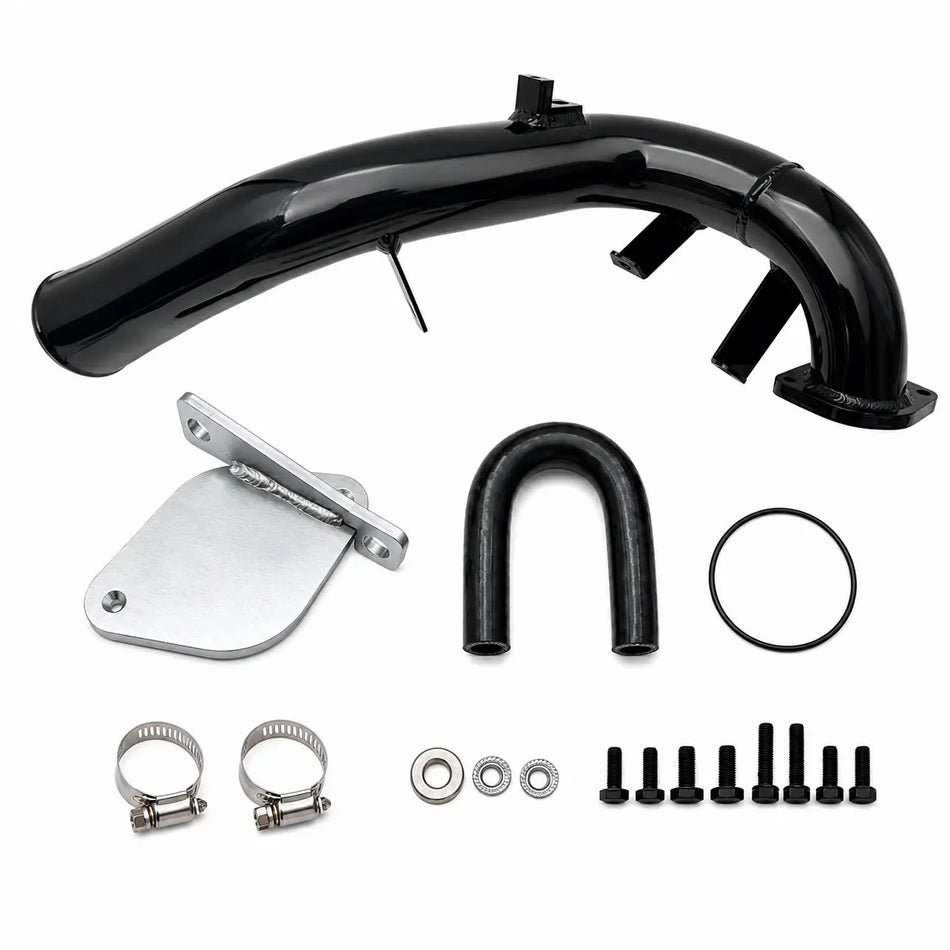 2007.5-2010 6.6L GM Duramax LMM EGR & Cooler Delete Kit with Intake Elbow DieselPerf