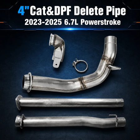 2011-2025 6.7L Powerstroke 4" & 5" DPF Delete Pipe DieselPerf