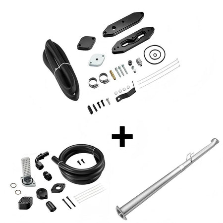 2011-2019 Ford F250 F350 F450 6.7L Powerstroke Delete Kit - DPF EGR DEF & CCV Reroute All-in-One DieselPerf
