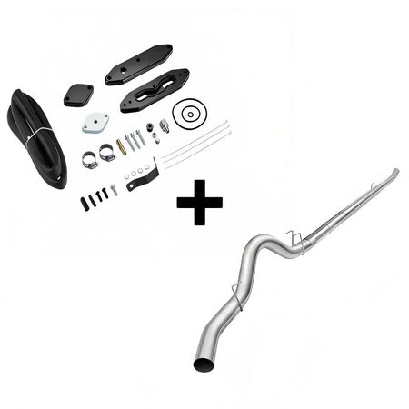 2011-2019 Ford F250 F350 F450 6.7L Powerstroke Delete Kit - DPF EGR DEF & CCV Reroute All-in-One DieselPerf