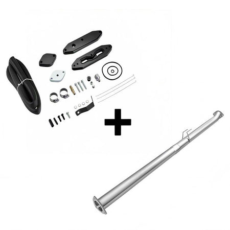 2011-2019 Ford F250 F350 F450 6.7L Powerstroke Delete Kit - DPF EGR DEF & CCV Reroute All-in-One DieselPerf
