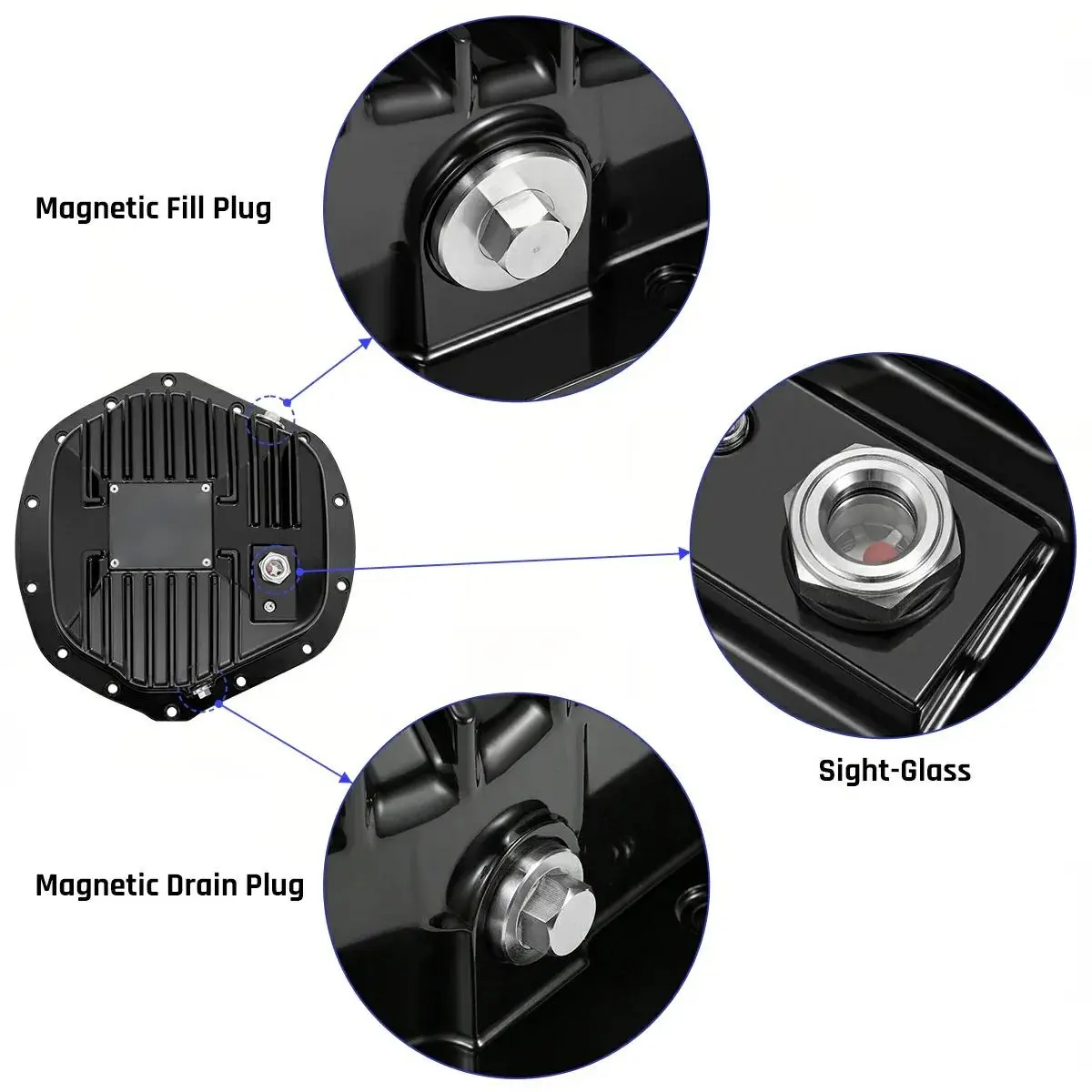 Differential Cover Dana M275 14 Bolts for 2017+ Ford F250 F350