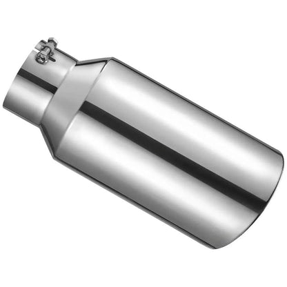 Exhaust Tip 4''/ 5'' In, 6''/7''/8'' Out, 12/18'' Length T304