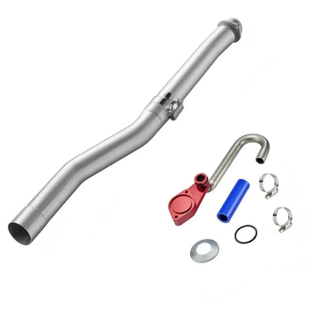 3.5" Straight Pipe DPF EGR DEF Delete All-in-One Kit for 2003-2007 Ford 6.0L Powerstroke DieselPerf