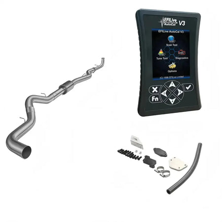 2004.5-2005 Duramax LLY 6.6L All-in-One Delete Kit: EGR, CCV & Tuner DieselPerf