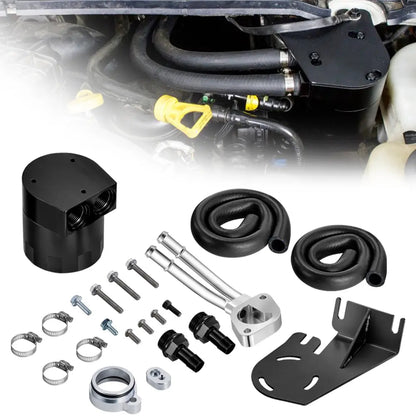 Baffled Oil Catch Can For 2011-2023 Ford 6.7L Powerstroke