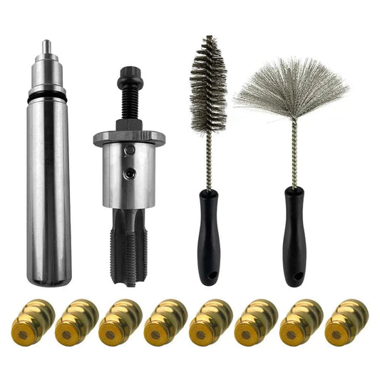 SPELAB 1994-2003 7.3L Ford Fuel Injector Sleeve Cup Removal Installer Remove Tool Kit F4TZ9F538A