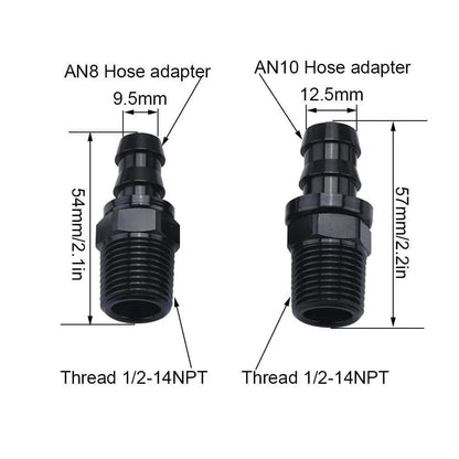 SPELAB Aluminum Alloy Fuel Tank Sump Kit with Integrated Return