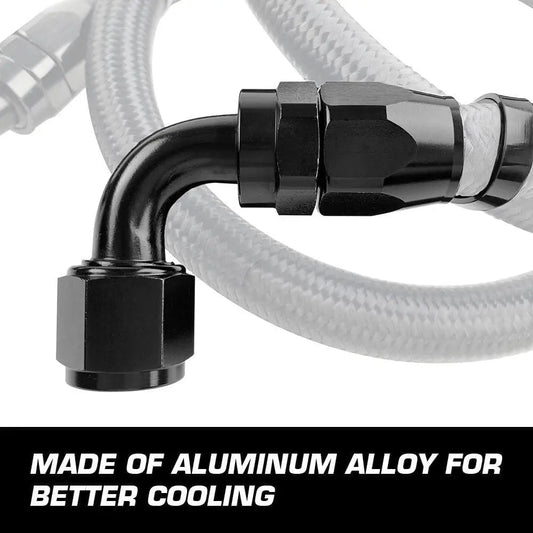 SPELAB Performance Transmission Cooler Line Upgraded Kit, Compatible With 2006-2010 Chevrolet/GMC 6.6L Duramax LLY/LBZ/LMM