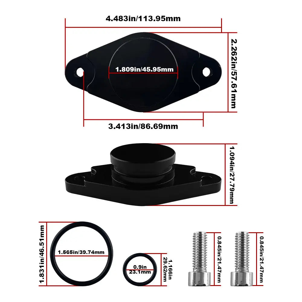 CCV PCV ReRoute Delete Kit 2011-2016 LML 6.6L Duramax | SPELAB