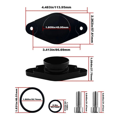 CCV PCV ReRoute Delete Kit 2011-2016 LML 6.6L Duramax | SPELAB