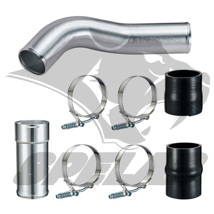 SPELAB 3.5" Hot Side Intercooler Pipe Kit For 2011-2016 6.7 Powerstroke Diesel Ford F250 F350 F450