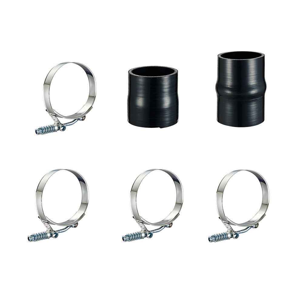 SPELAB 3.5" Hot Side Intercooler Pipe Kit For 2011-2016 6.7 Powerstroke Diesel Ford F250 F350 F450