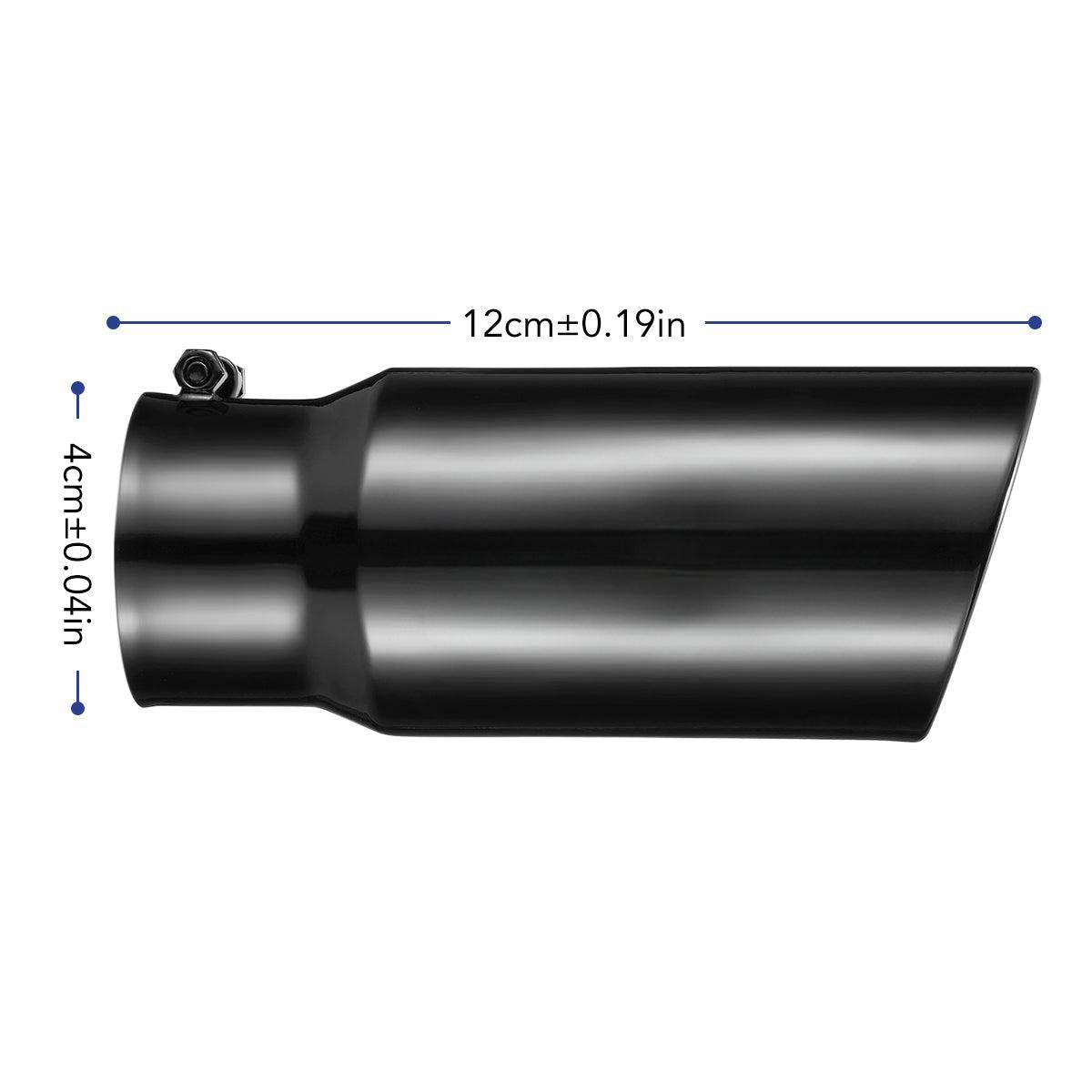 Exhaust Tip 4''/ 5'' In, 6''/7''/8'' Out, 12/18'' Length T304