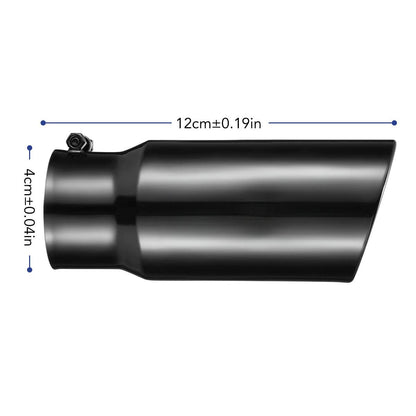 Exhaust Tip 4''/ 5'' In, 6''/7''/8'' Out, 12/18'' Length T304
