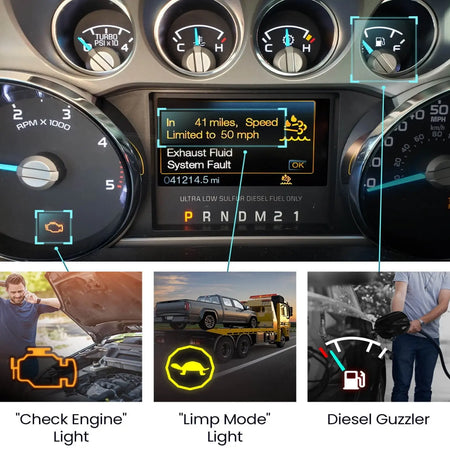 2003-2007 6.0L Powerstroke EGR Valve & Cooler Delete Kit with Up-Pipe for Ford F250 F350 F450 F550 E350 Diesel w/Block Off Plate DieselPerf